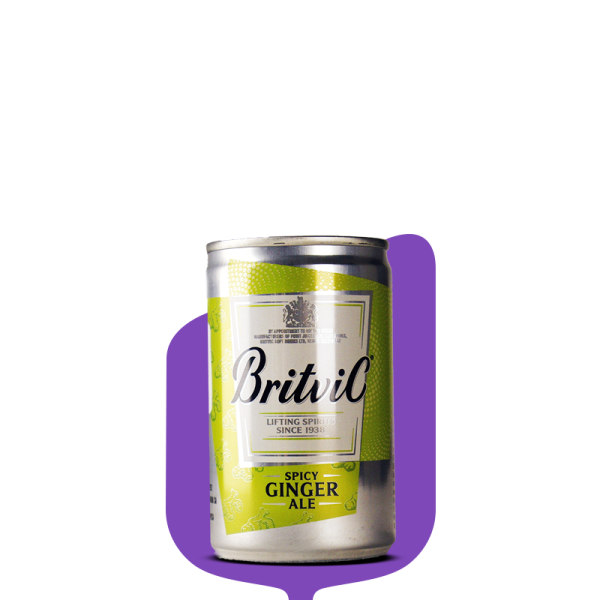 Ginger Ale Britvic x 24 latas