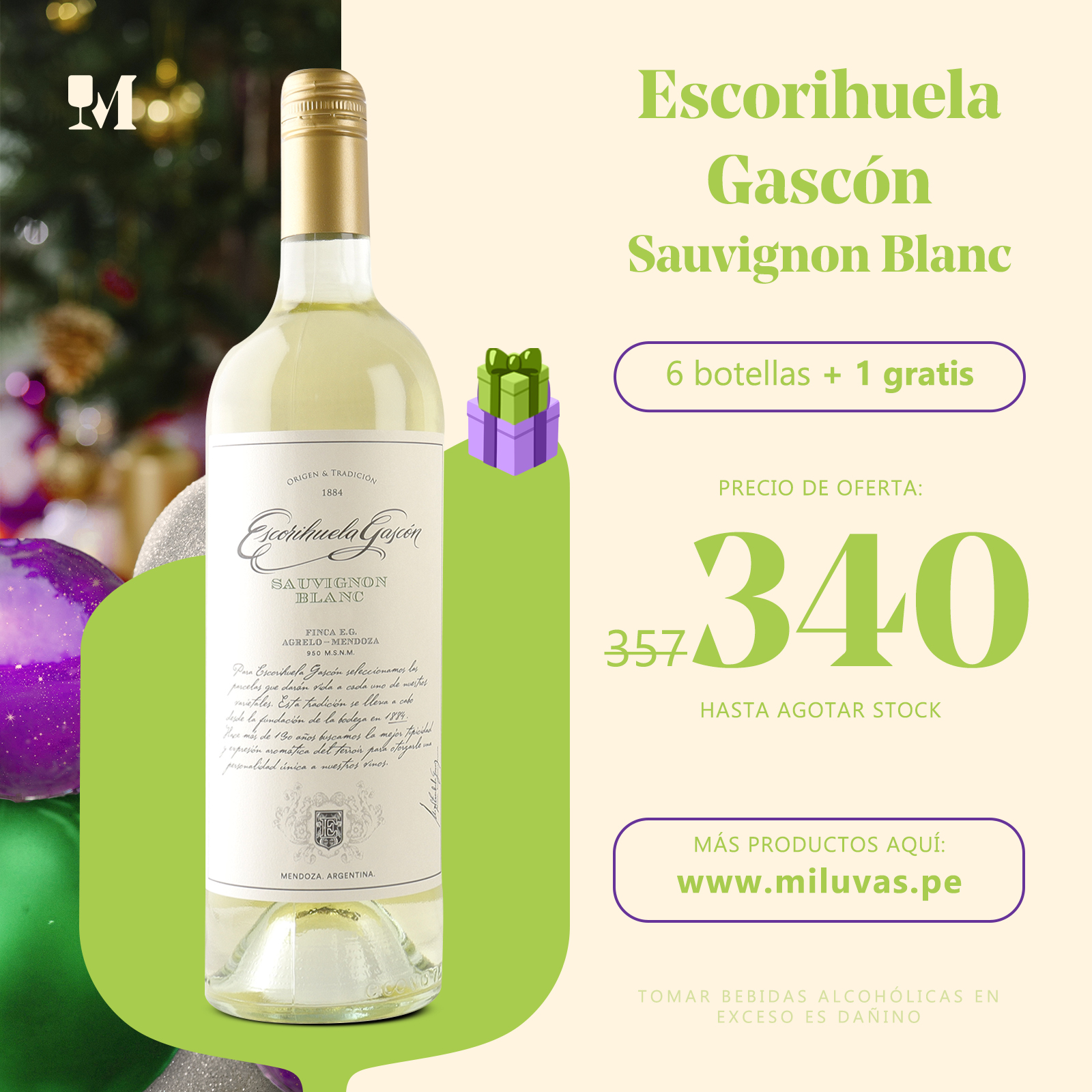 Escorihuela Gascón Sauvignon Blanc